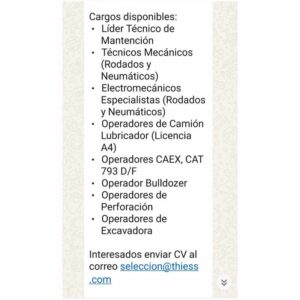 Oportunidades en Minería