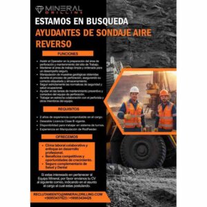 AYUDANTES DE SONDAJE AIRE REVERSO
